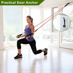 11-Piece Resistance Bands Set with Handles