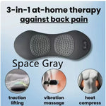 Heated Lumbar Massage Pillow – Lower Back Support