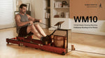 KingSmith WM10 rowing machine in use
