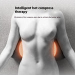 Heated Lumbar Massage Pillow – Lower Back Support