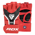 RDX Aura Plus T-17 Complete Sparring Set - T-17 grappling gloves included in the set