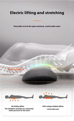 Heated Lumbar Massage Pillow – Lower Back Support