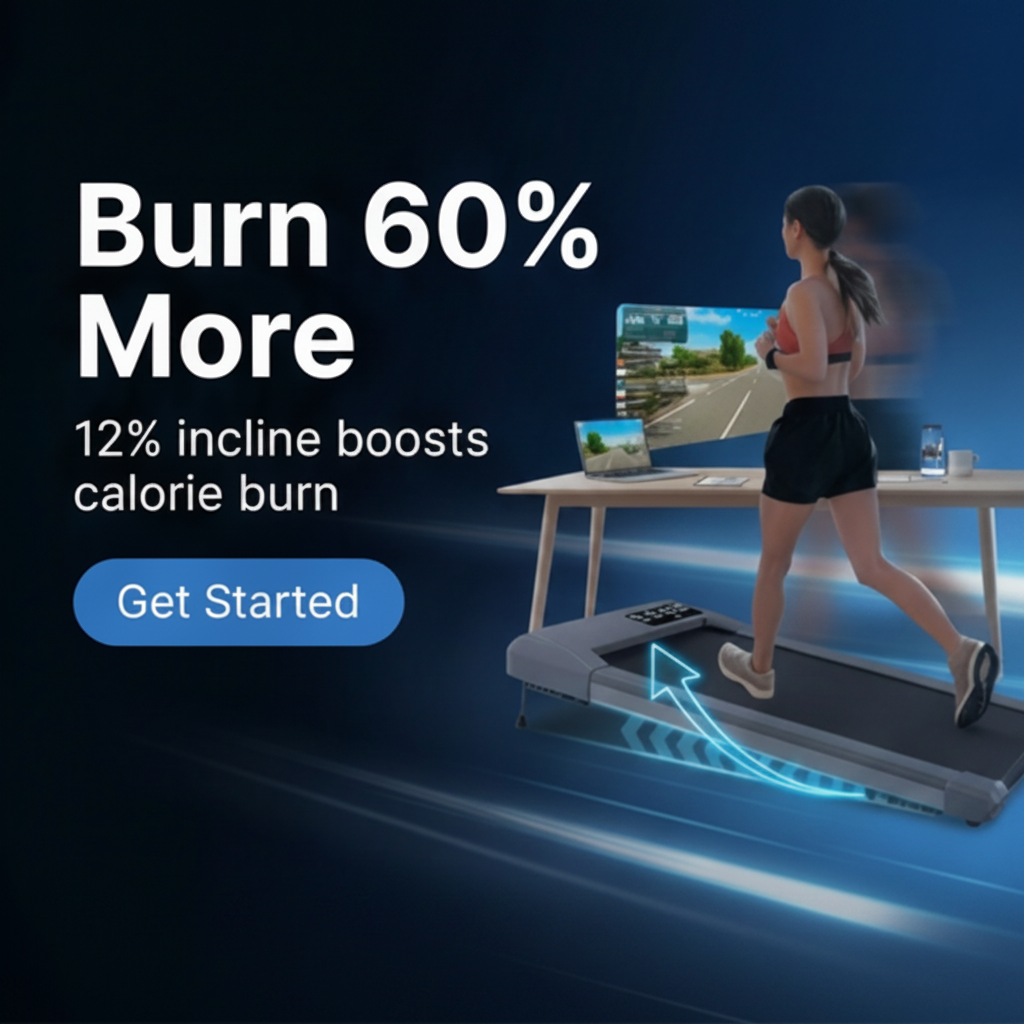 WhisperWalk ProDesk Treadmill
