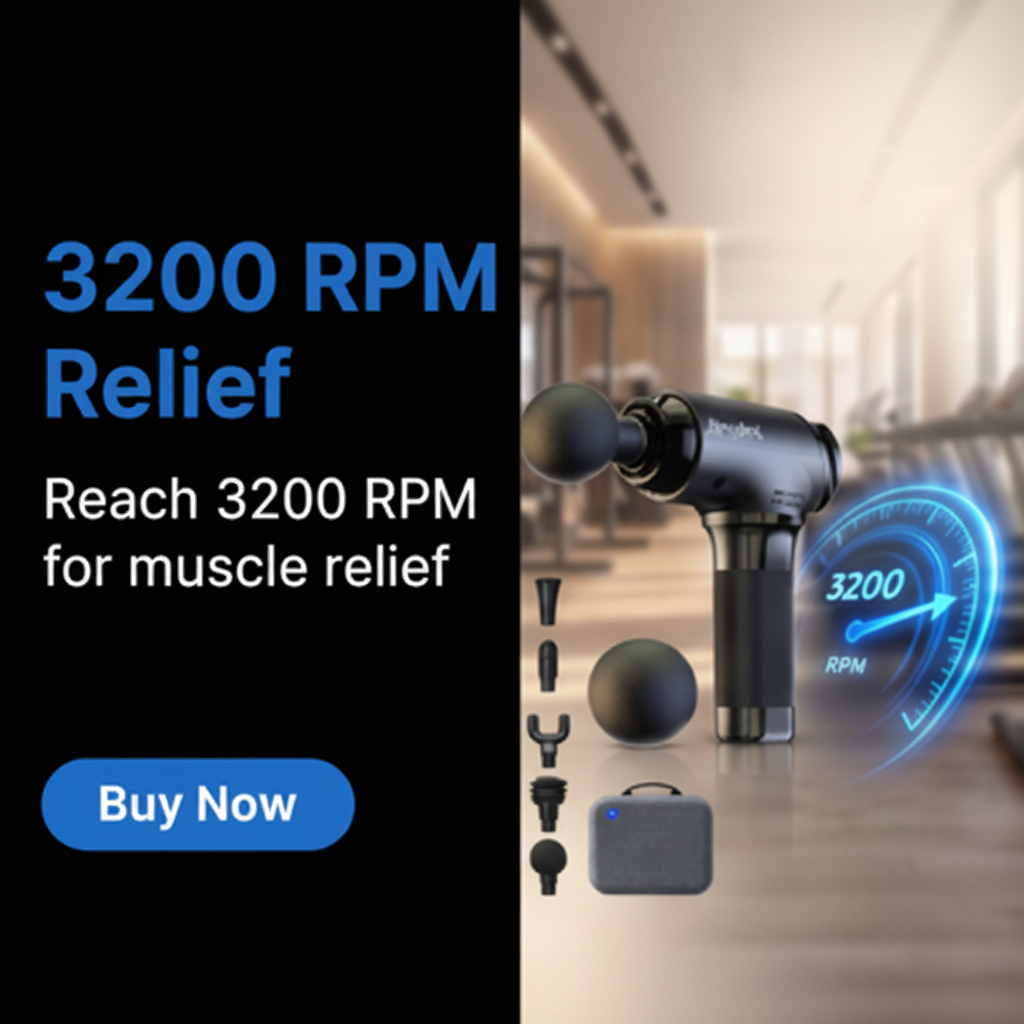 Premium BOB AND BRAD Deep Tissue Massage Gun