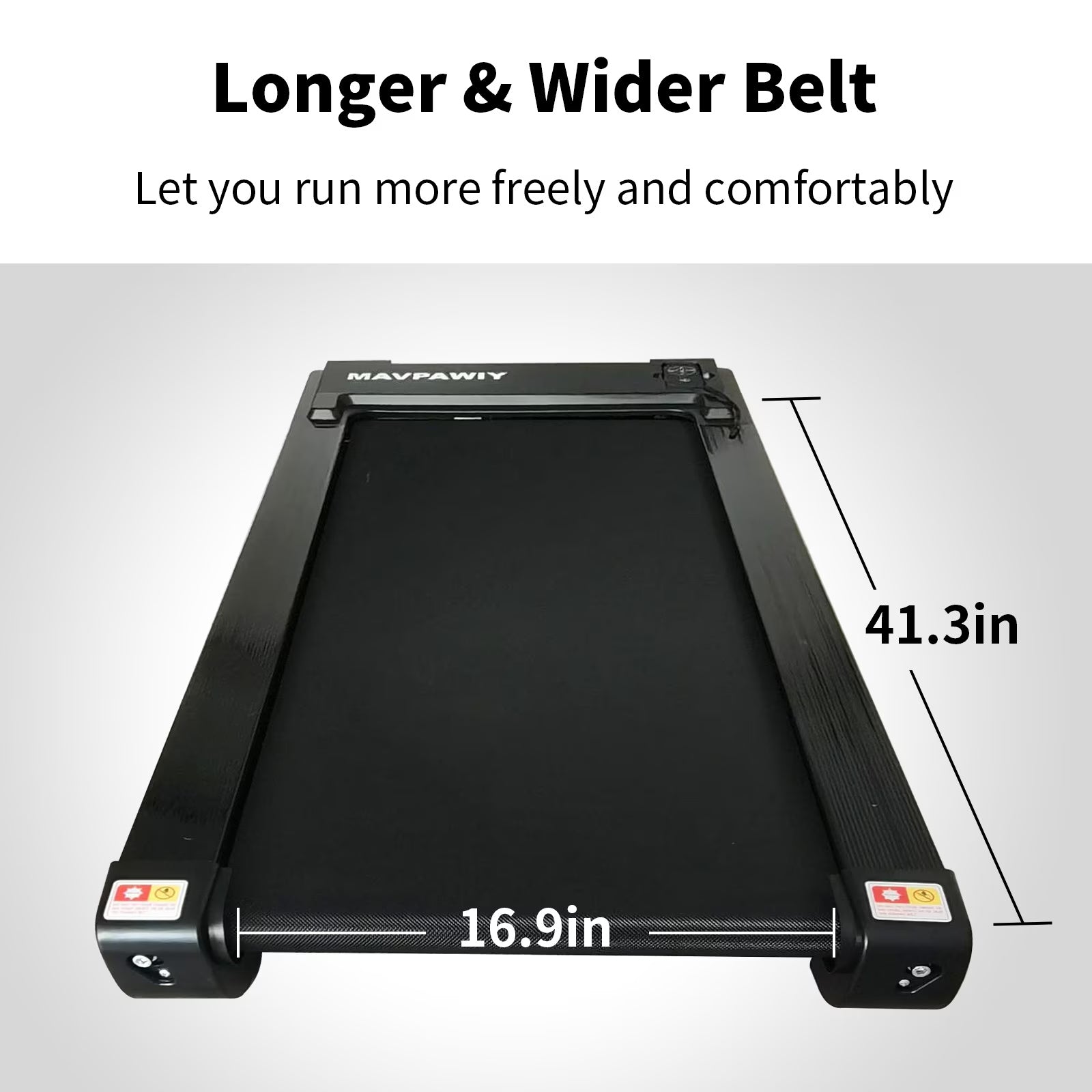 Under-table Treadmill usable during calls, meetings and while writing E-Mails