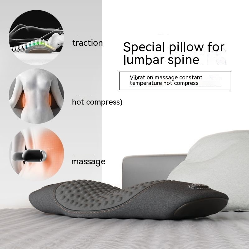 Multifunctional Electric Lumbar Massage Pillow