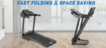 Compact Easy Folding Treadmill