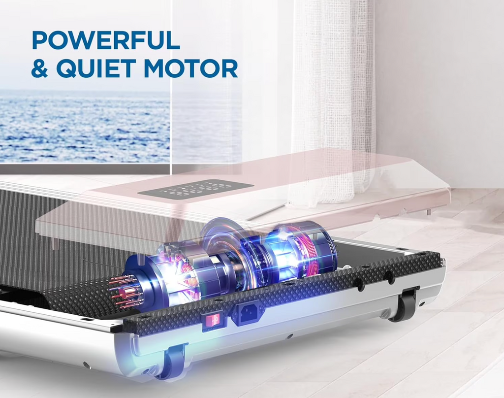 SmartMove Treadmill: Sleek, Remote & App-Enhanced