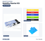 Mobility Starter Kit — Resistance Bands + Yoga Belt + Pilates Board