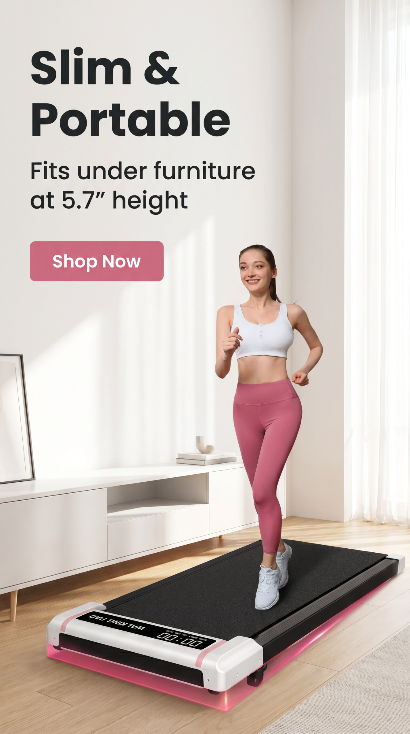 NOTIUS Elite Slim Incline Treadmill