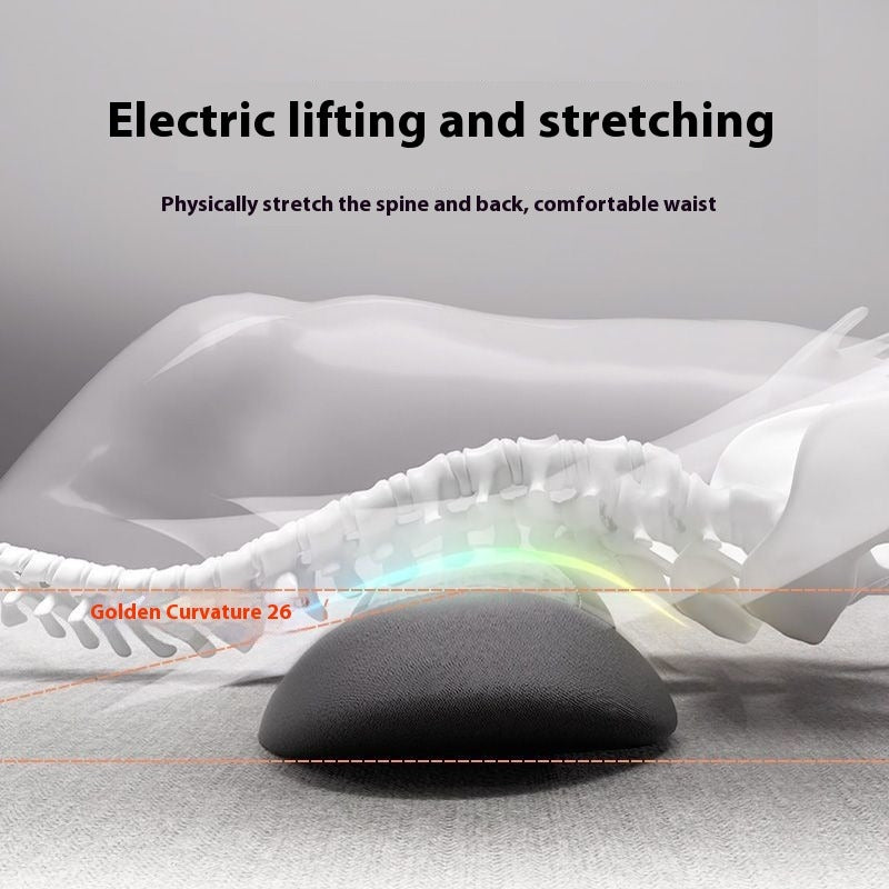 Lumbar Support Pillow with Heating & Massage