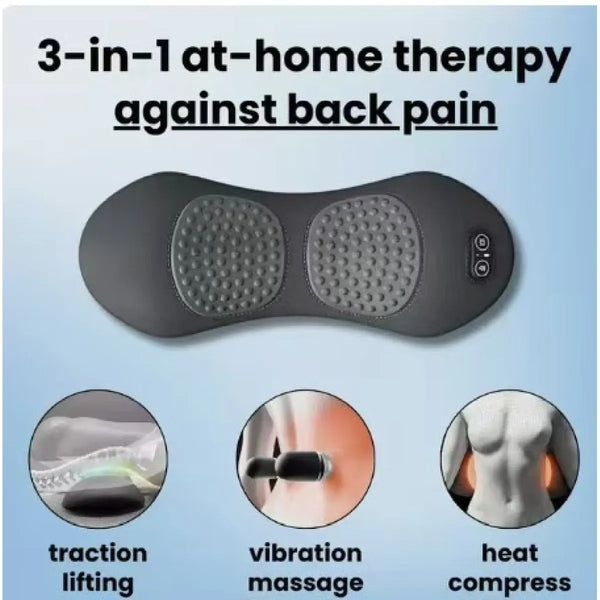 Heated Lumbar Massage Pillow